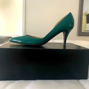 J Crew Valentina leather pump, Gently worn, original box, dust bag included